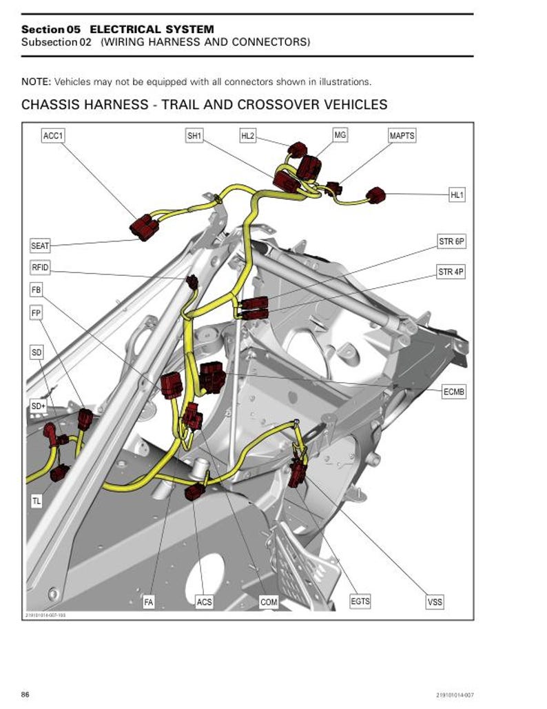 Lynx RAVE RE Enduro 600 850 Service Manual service manual preview page 5