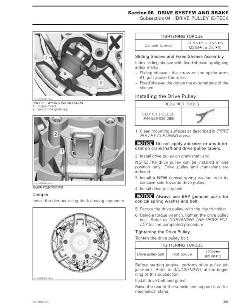 Lynx XTerrain Brutal 850 Service Manual service manual preview page 6