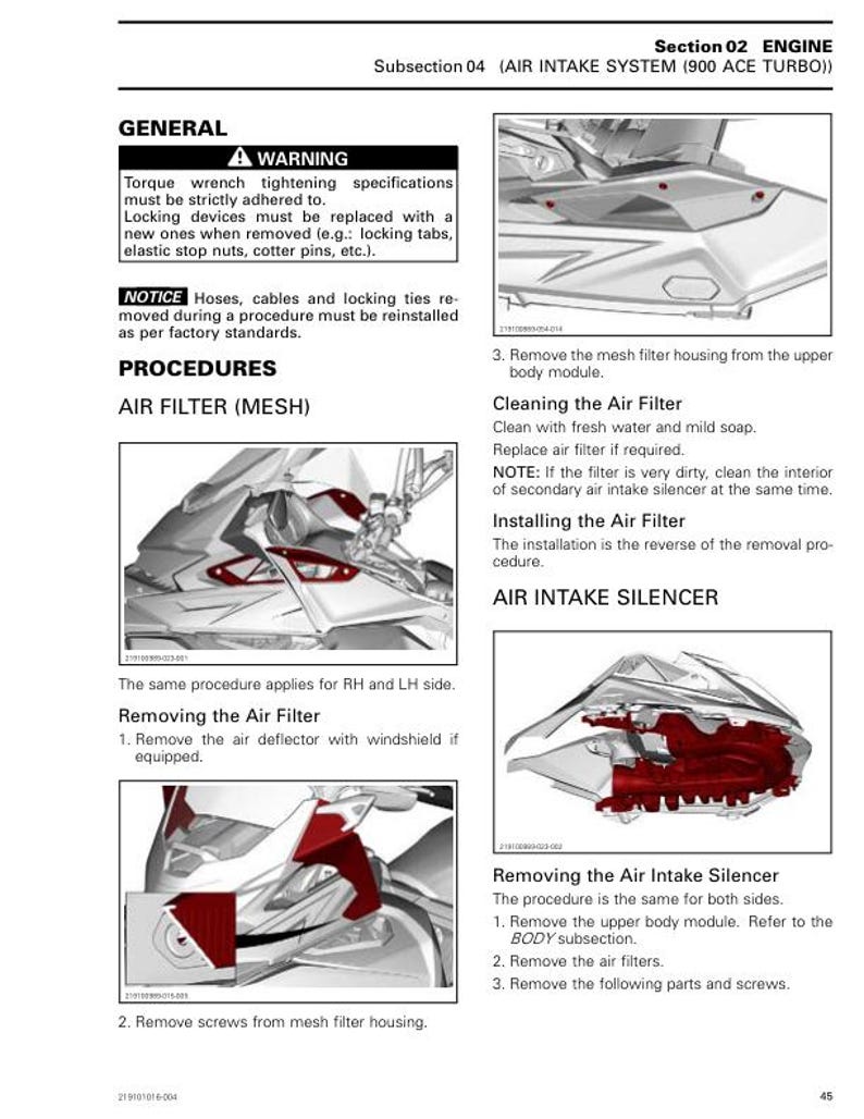 Lynx XTerrain Brutal 850 Service Manual service manual preview page 3