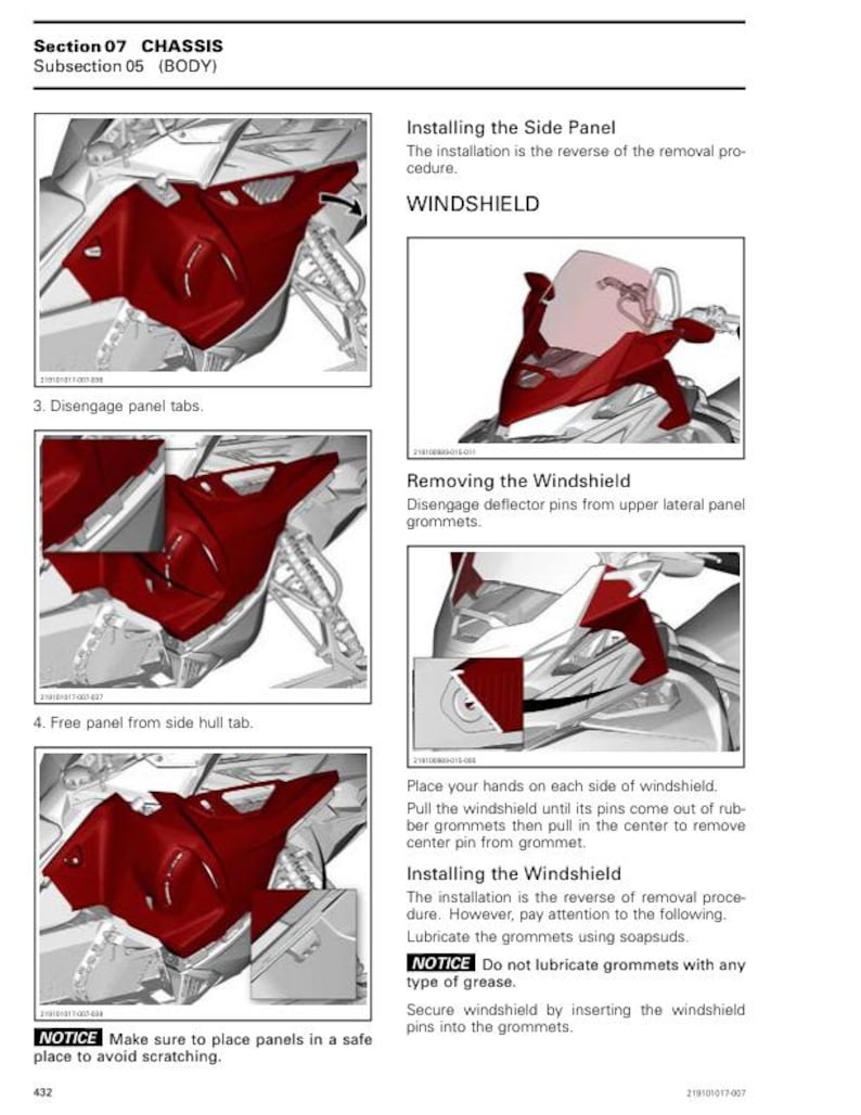 Lynx XTerrain Brutal 850 Service Manual service manual preview page 7