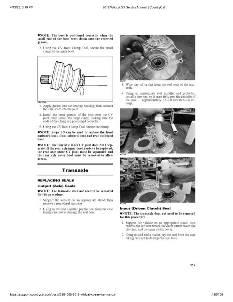 2018 Textron (Arctic Cat) Wildcat XX Service Manual service manual preview page 8