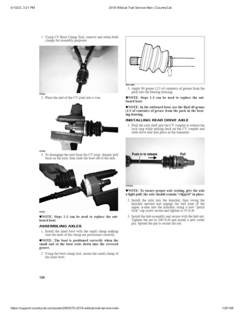 2018 Textron (Arctic Cat) Wildcat Trail Service Manual service manual preview page 10
