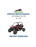 2015 Arctic Cat Wildcat Trail Service Manual PDF service repair manual cover