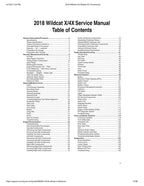 2018 Textron (Arctic Cat) Wildcat X 4 4X 1000 Service Manual service manual preview page 3