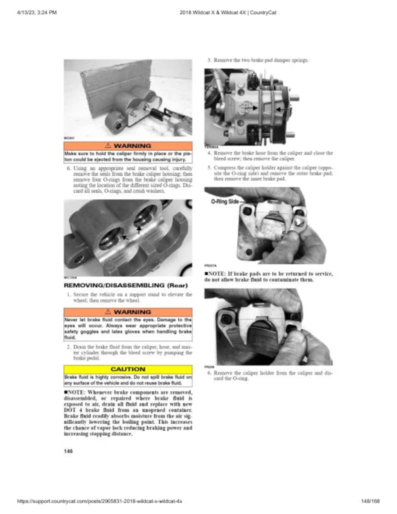 2018 Textron (Arctic Cat) Wildcat X 4 4X 1000 Service Manual service manual preview page 9