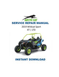 2019 Textron (Arctic Cat) Wildcat Sport 700 Service Manual PDF service repair manual cover