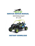 2019 Textron (Arctic Cat) Wildcat Sport 700 Service Manual PDF service repair manual cover