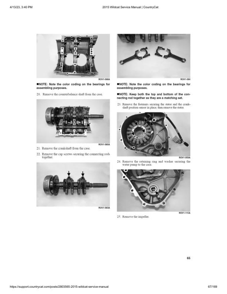2015 Arctic Cat Wildcat Sport 700 Service Manual service manual preview page 7