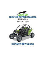 2014 Arctic Cat Wildcat X 4 4X Service Manual PDF service repair manual cover