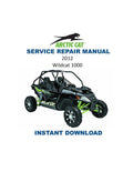 Arctic Cat Wildcat 1000 Service Manual PDF service repair manual cover