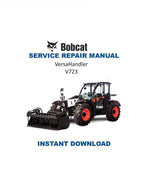 Bobcat VersaHandler V723 Service Manual PDF service repair manual cover