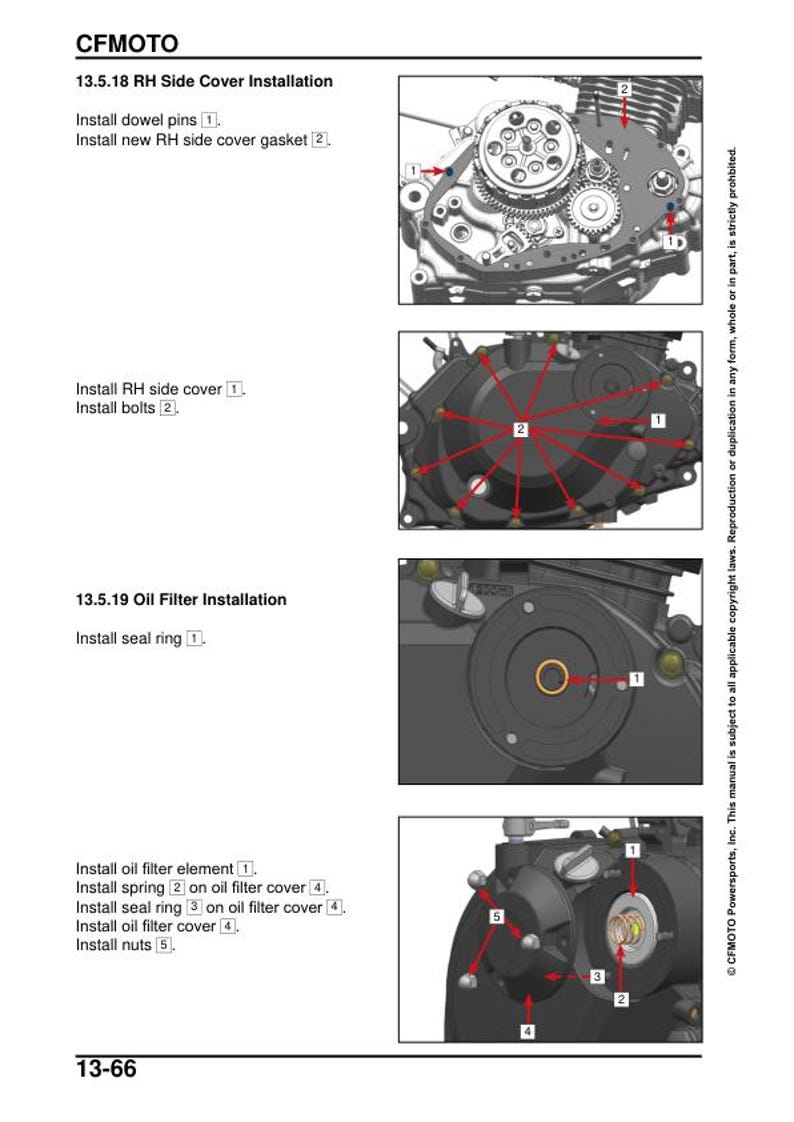 CFMOTO PAPIO CL 125 Service Repair Manual service manual preview page 9