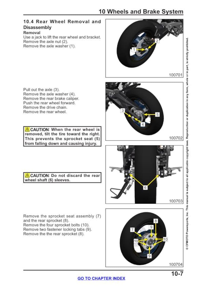 CFMOTO PAPIO 125 Service Repair Manual service manual preview page 6