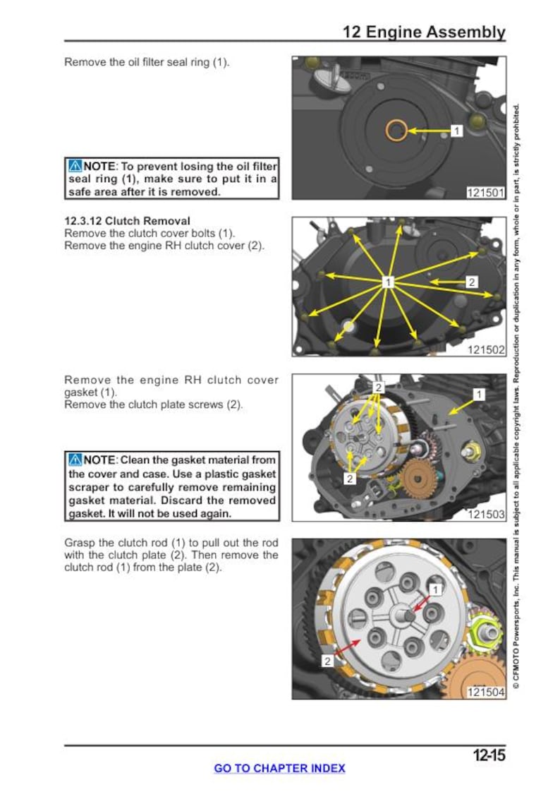 CFMOTO PAPIO 125 Service Repair Manual service manual preview page 7