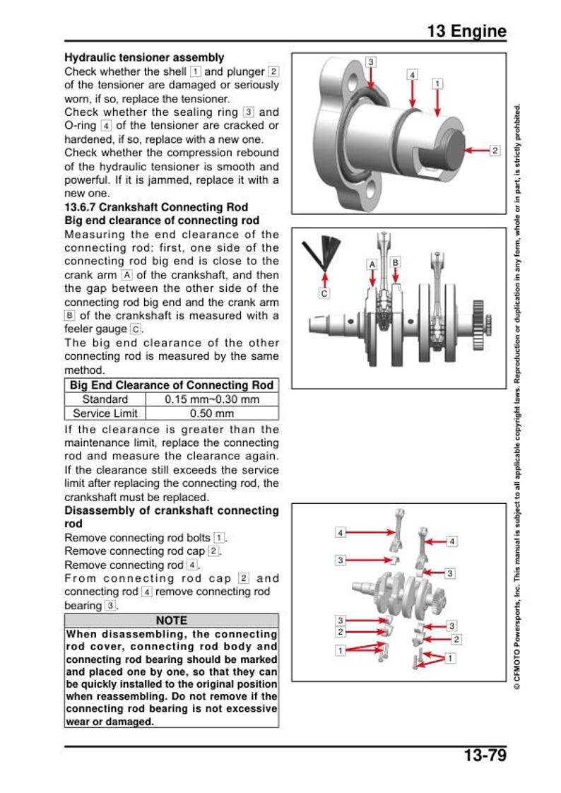 CFMOTO IBEX 450 Service Repair Manual service manual preview page 9
