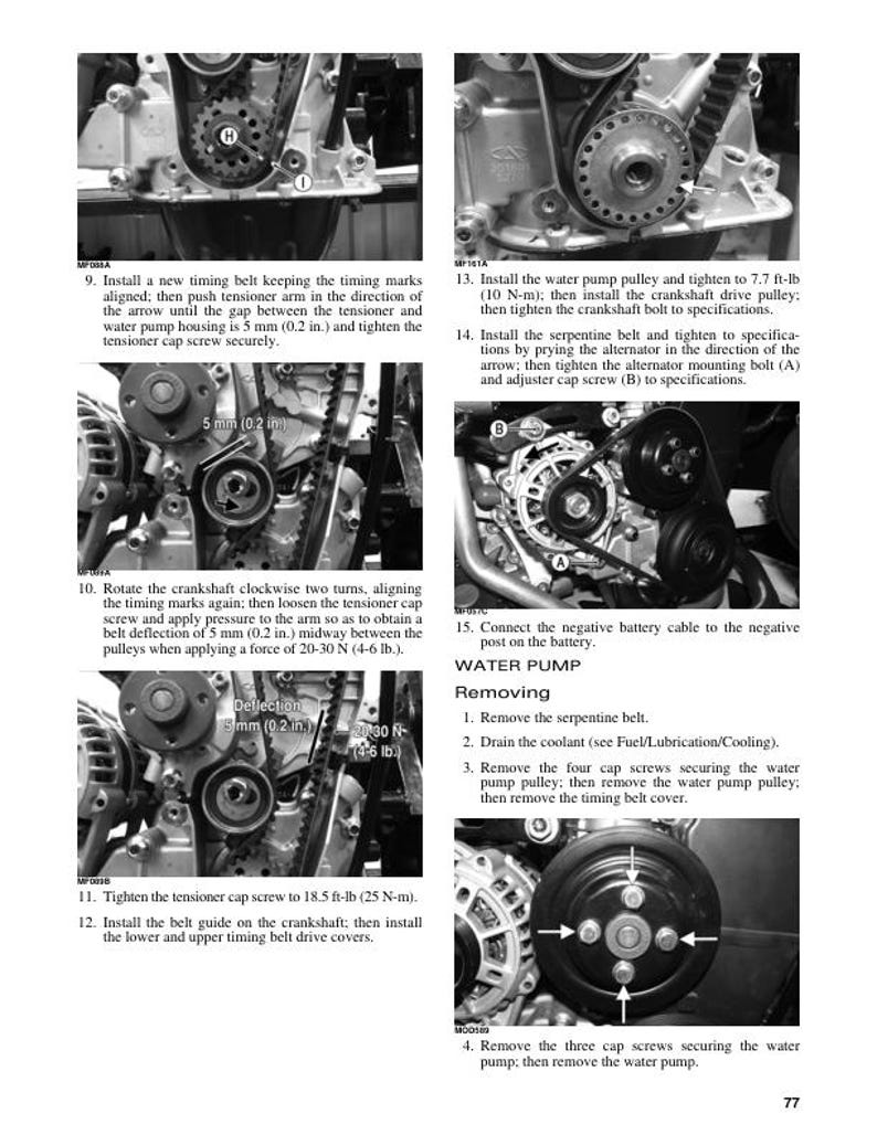 2023 Arctic Cat Prowler Pro 800 CREW Service Manual service manual preview page 7