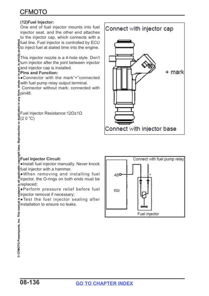 CFMOTO ZFORCE 500 Trail Service Manual service manual preview page 9