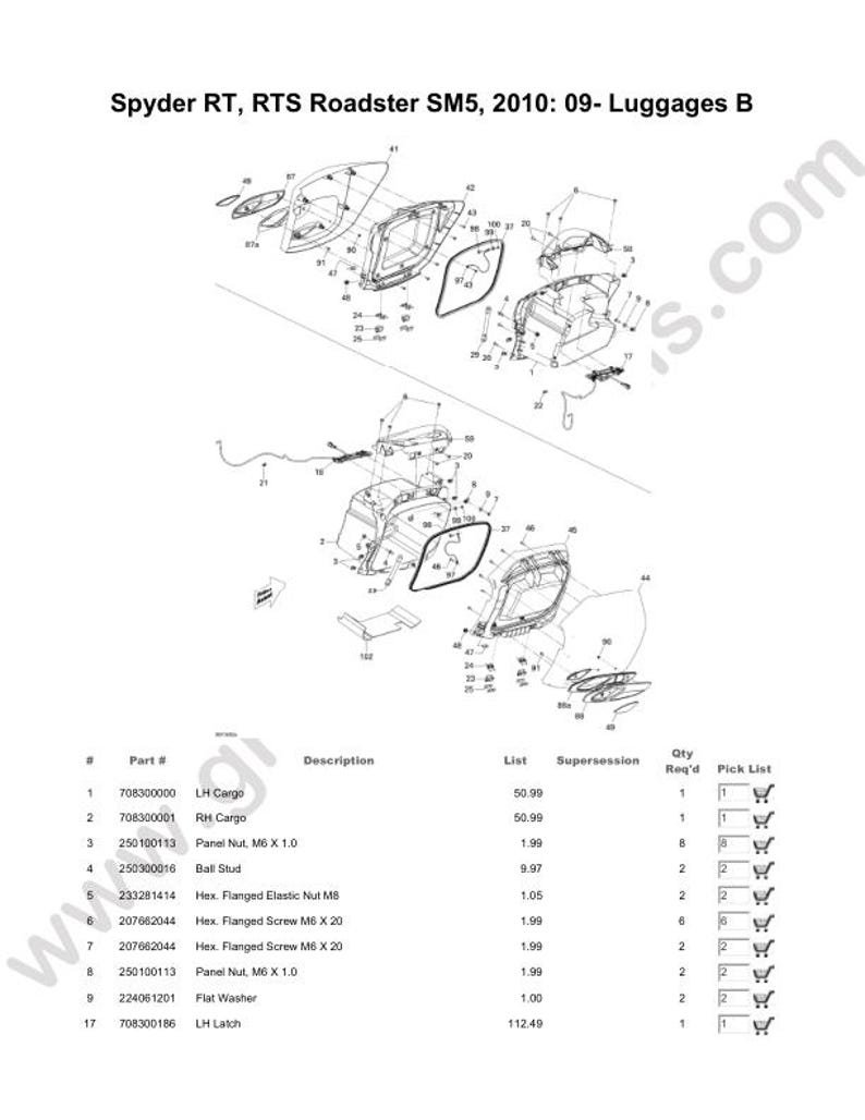 Can Am Spyder RT RTS Service Manual service manual preview page 10