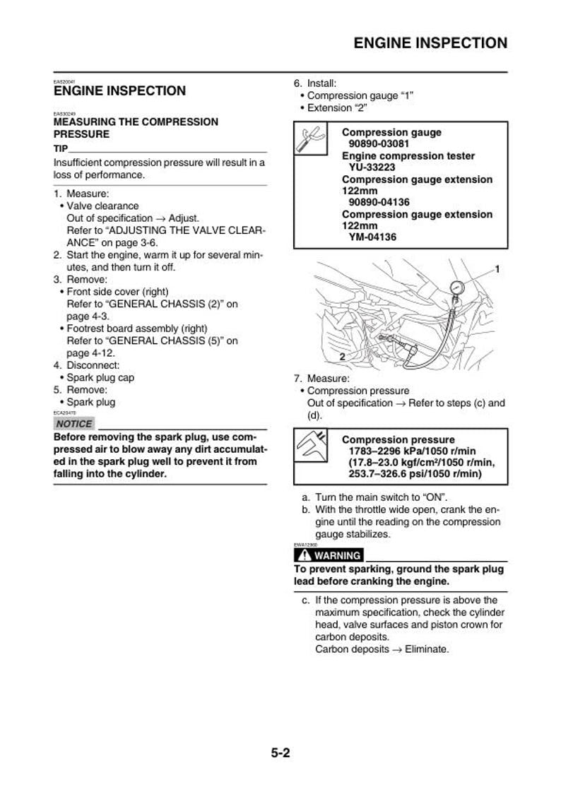 Yamaha NMAX 155 Service Manual service manual preview page 5