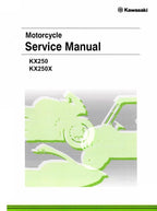 Kawasaki KX 250 Service Manual service manual preview page 2