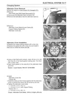Kawasaki KX 250 Service Manual service manual preview page 10
