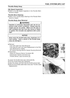 Kawasaki KX 250 Service Manual service manual preview page 7