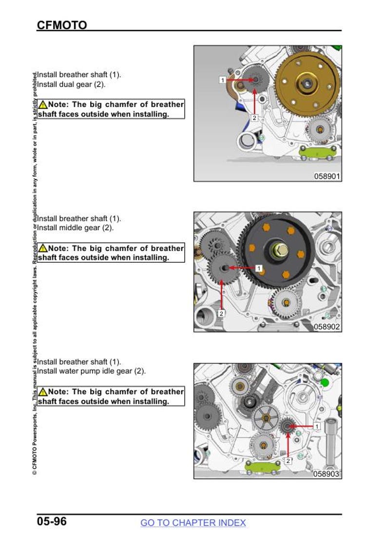 CFMOTO UFORCE U10 1000 Service Manual service manual preview page 6