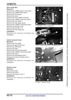 CFMOTO ZFORCE 500 Trail Service Manual service manual preview page 4