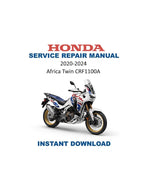 Honda Africa Twin CRF1100 Service Manual PDF service repair manual cover