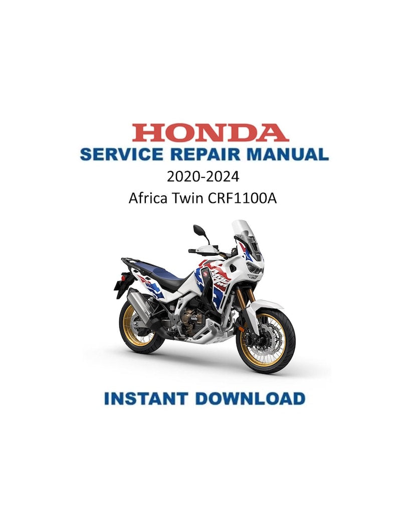 Honda Africa Twin CRF1100 Service Manual PDF service repair manual cover