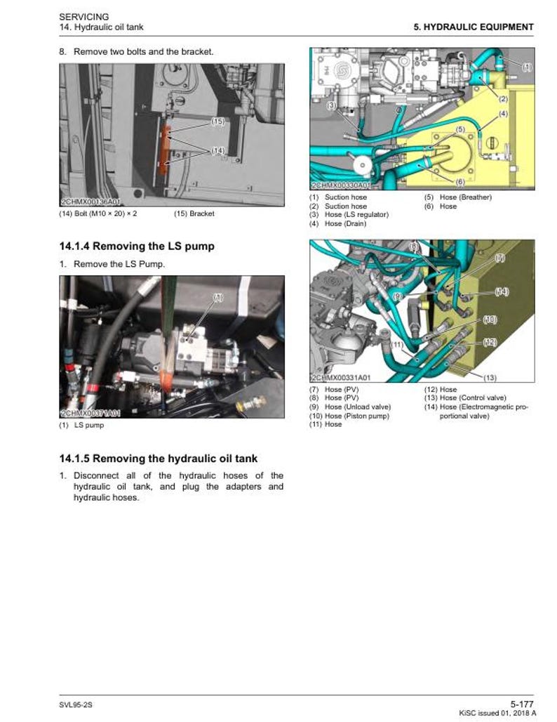 Kubota SVL95 2S Compact Track Loader Service Manual service manual preview page 7