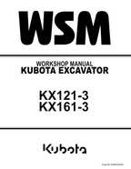Kubota KX121-3 KX161-3 Excavator Service Manual service manual preview page 2