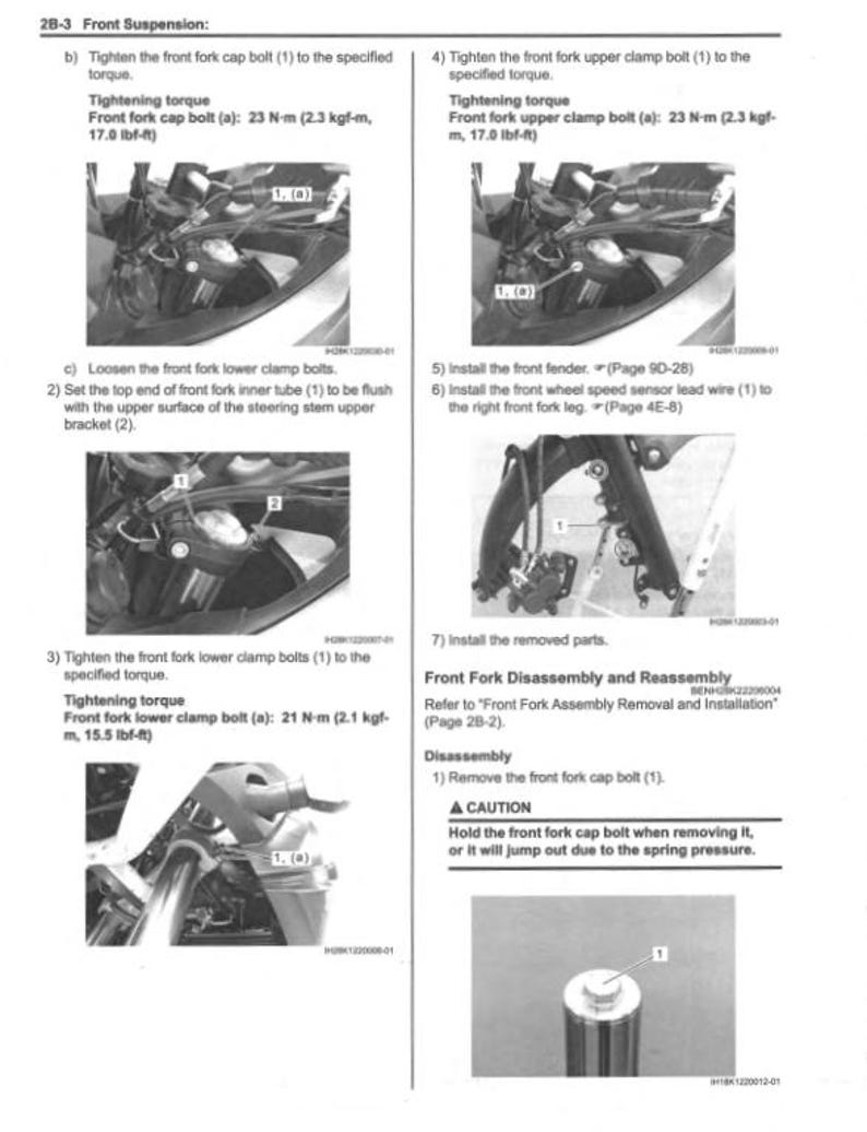 Suzuki V-Strom DL650 Service Manual service manual preview page 7