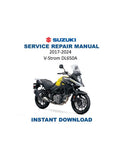 Suzuki V-Strom DL650 Service Manual PDF service repair manual cover