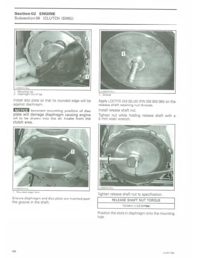 Can Am Spyder RT RTS Service Manual service manual preview page 5