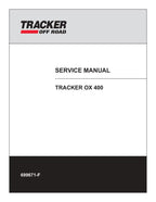Tracker Offroad OX400 Service Manual service manual preview page 2