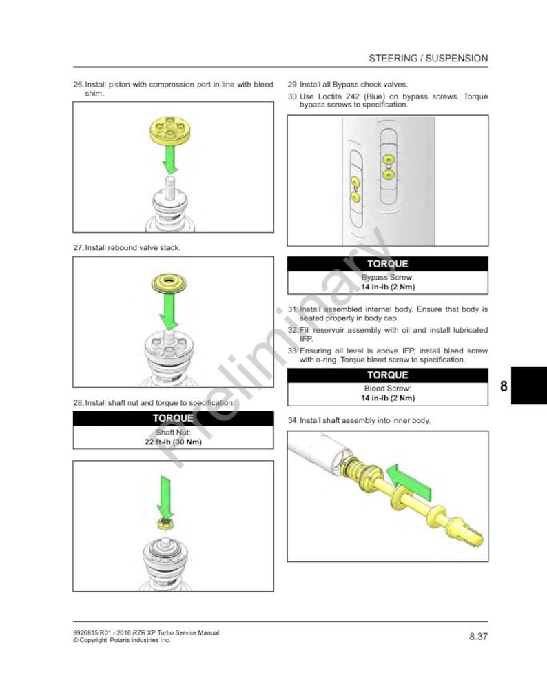 2016-2020 Polaris RZR XP Turbo Service Manual service manual preview page 9