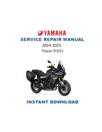Yamaha Tracer 9 GT Service Manual PDF service repair manual cover