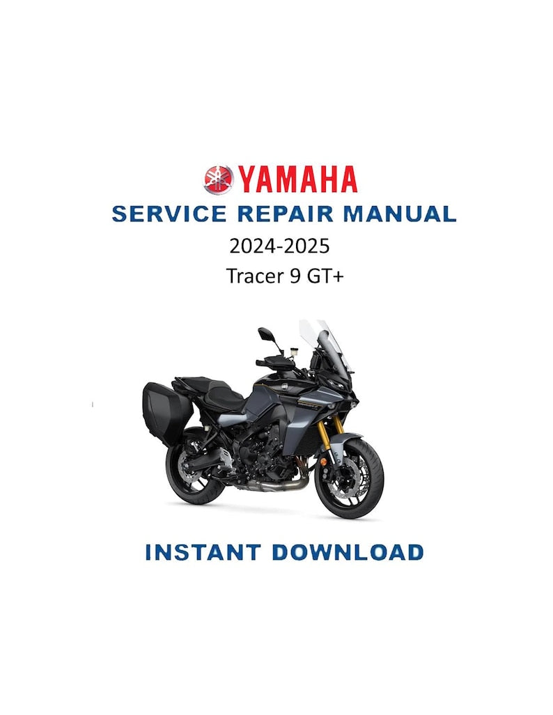 Yamaha Tracer 9 GT Service Manual PDF service repair manual cover