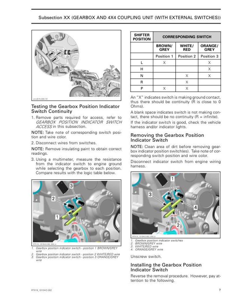 Can Am Outlander 650 850 1000R Service Manual service manual preview page 5