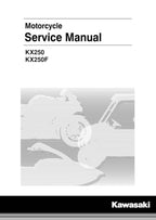 Kawasaki KX 250 Service Manual service manual preview page 2