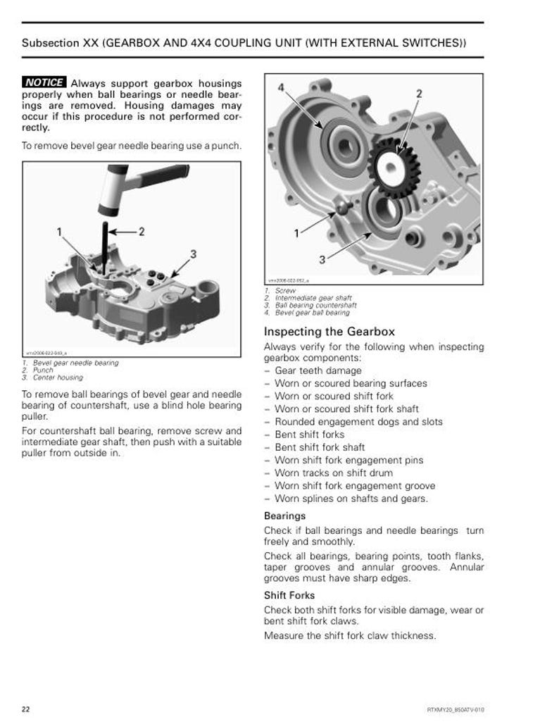 Can Am Renegade 570 650 850 1000R Service Manual service manual preview page 6