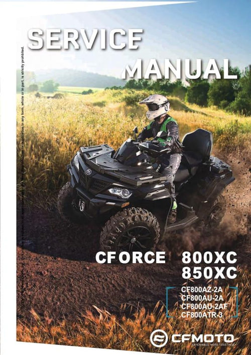 CFMOTO CFORCE 800XC 850XC Service Repair Manual service manual preview page 2