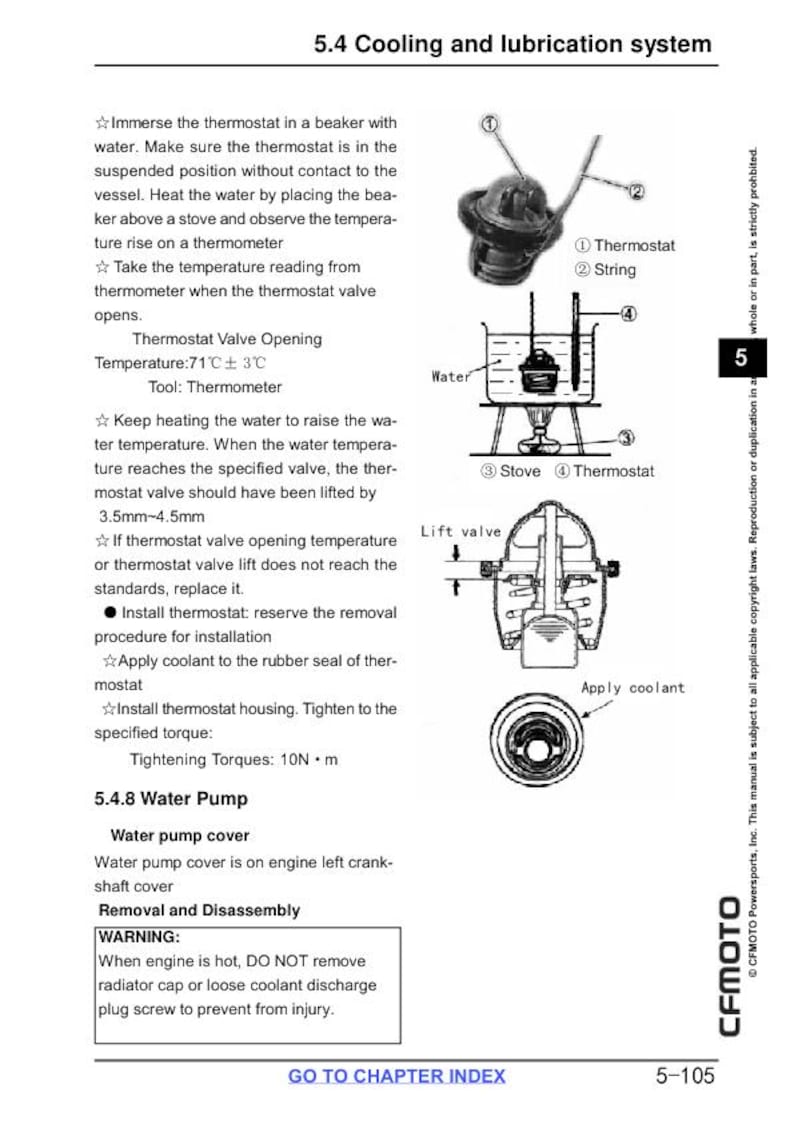 CFMOTO CFORCE 500S Service Repair Manual service manual preview page 9