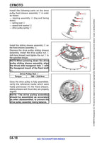 CFMOTO UFORCE 600 Service Repair Manual service manual preview page 4