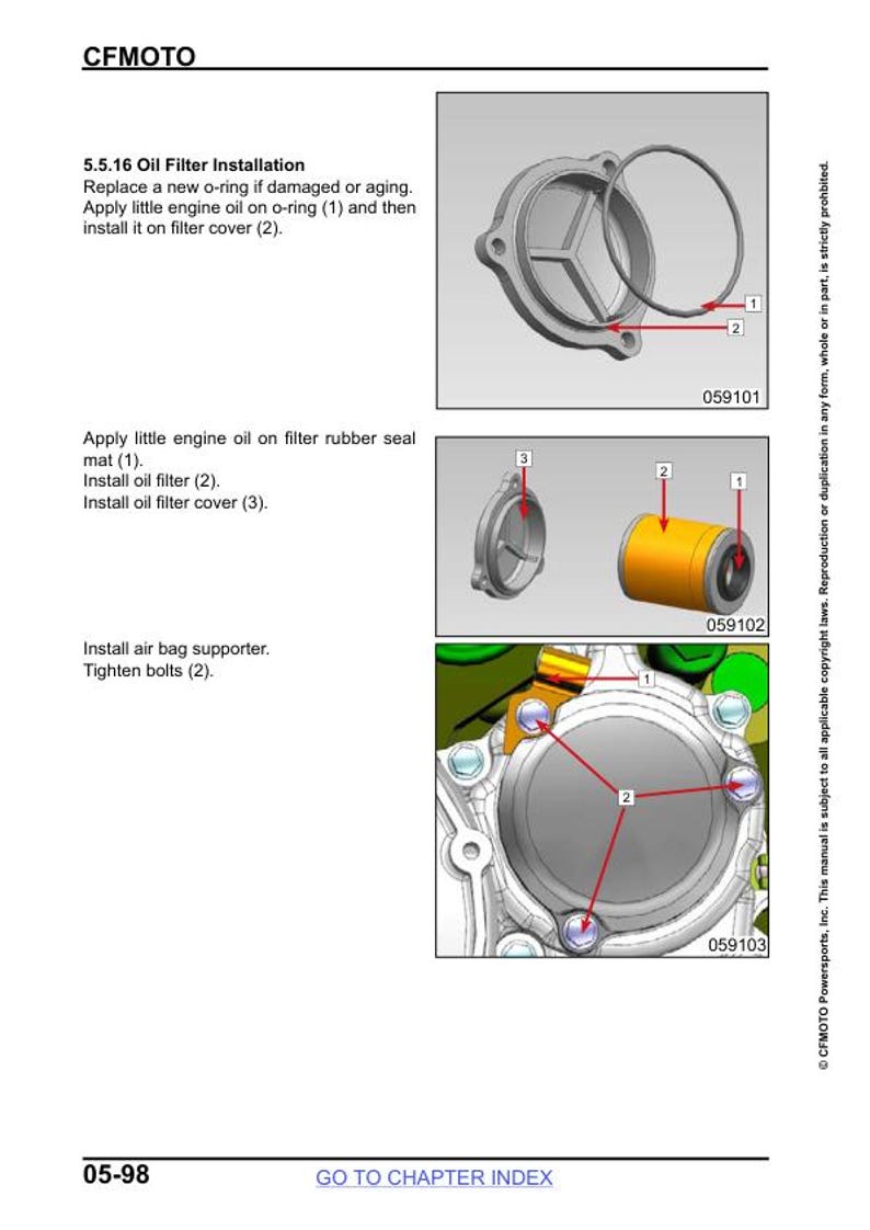 CFMOTO UFORCE U10 1000 Service Repair Manual service manual preview page 9