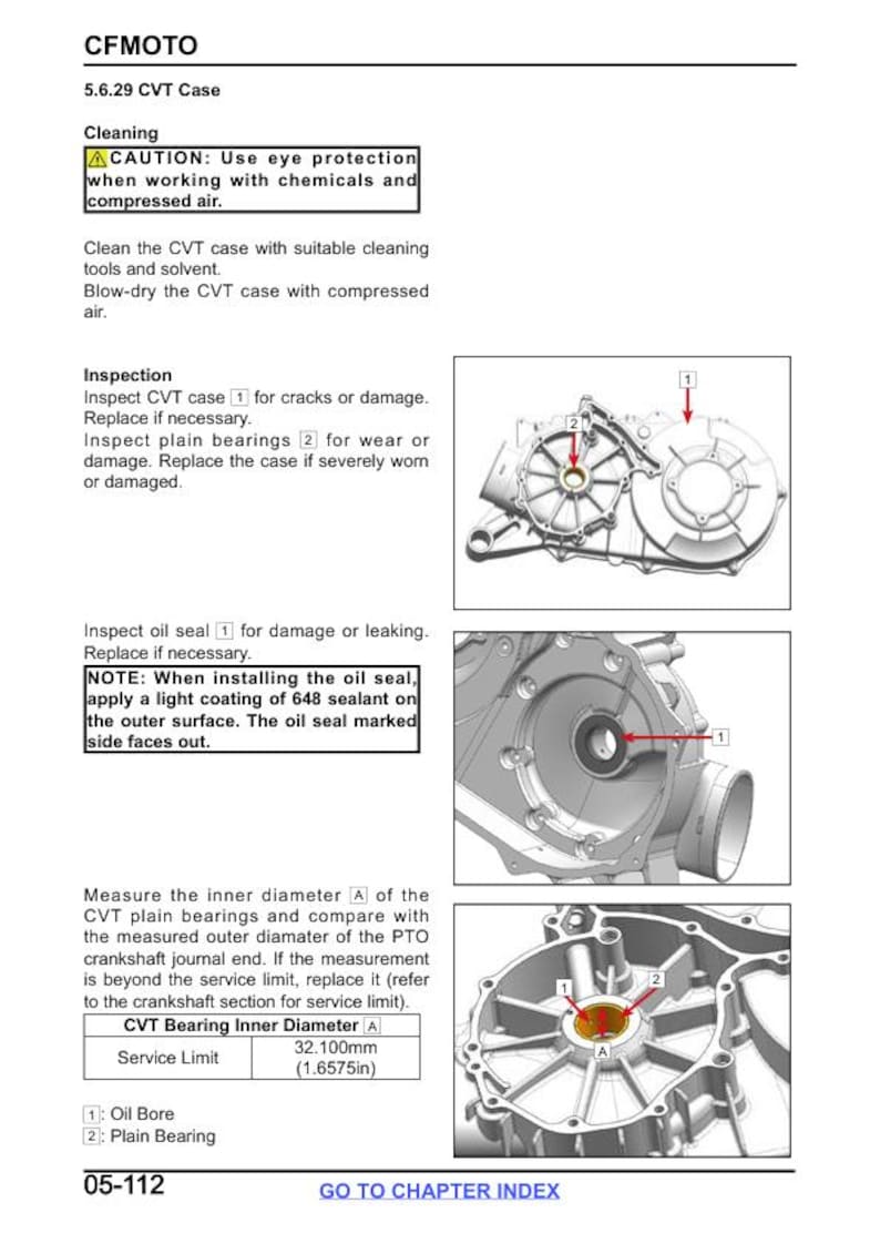CFMOTO ZFORCE 800 Trail Service Repair Manual service manual preview page 8