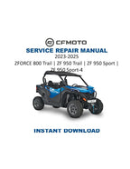CFMOTO ZFORCE 800 Trail Service Repair Manual PDF service repair manual cover