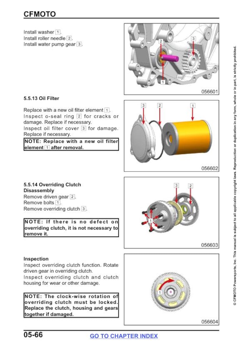 CFMOTO ZFORCE 950 H.O. sport 950 H.O. Ex 1000 sport R Service Repair Manual service manual preview page 6