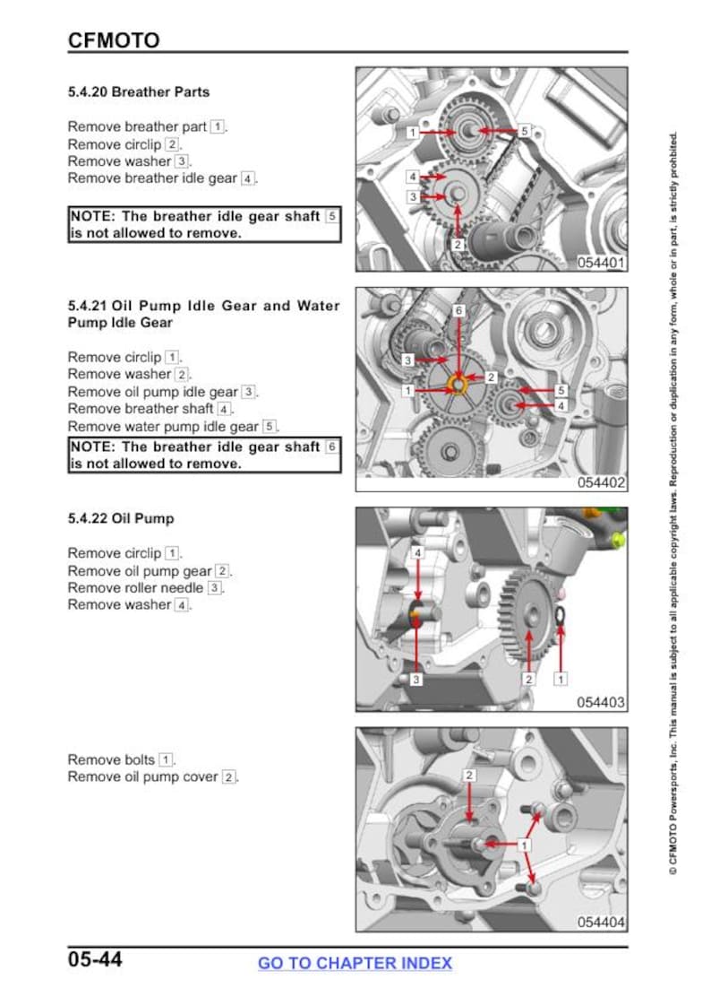 CFMOTO ZFORCE 950 H.O. sport 950 H.O. Ex 1000 sport R Service Repair Manual service manual preview page 5
